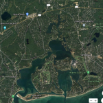The Three Bays estuary in Barnstable is made up of Princes Cove, North Bay, Cotuit Bay and West Bay. Many shellfish aquaculture businesses and town recreational and commercial shellfishing beds are located in these bays.
